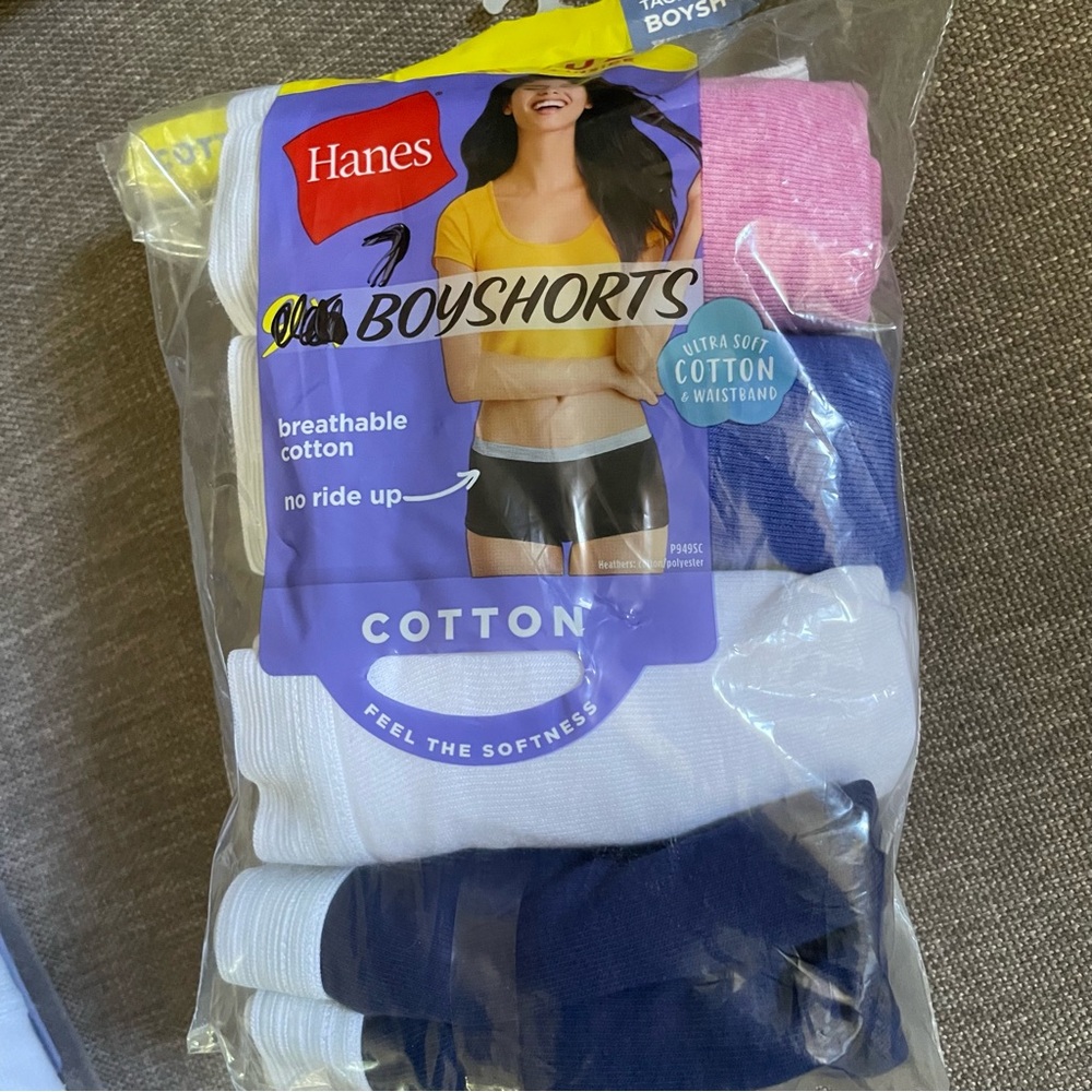 Hanes Women's Boyshorts Bundle 16 pairs total - Picture 4 of 6